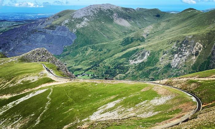 Journey to Snowdon summit